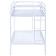 preview thumbnail 20 of 80, Morgan Contemporary Metal Frame Bunk Bed
