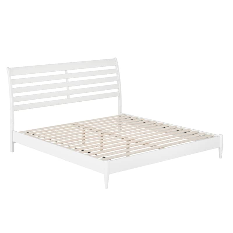 Savannah Solid Wood Low Profile Platform Bed