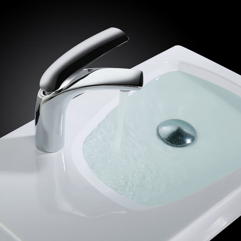 Dowell 8001/017 Series Single Handle Bathroom Faucet - Chrome