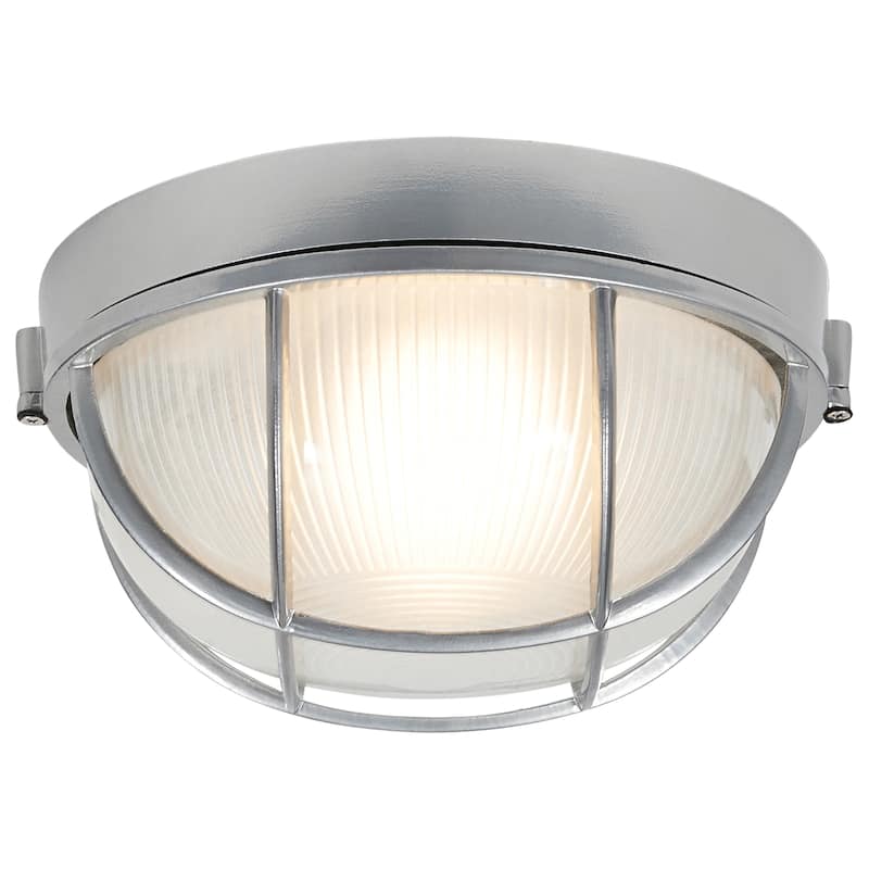 Access Lighting Nauticis Dual Mount - Round 10" Wet Location Bulkhead - Frosted Glass Shade