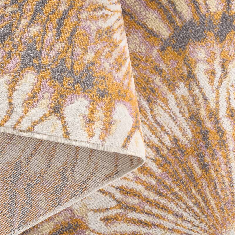 TOMMY BAHAMA Shibori Summer Tie Dye Indoor Outdoor Area Rug, Tie Dye Modern Design, UV Fade Resistant