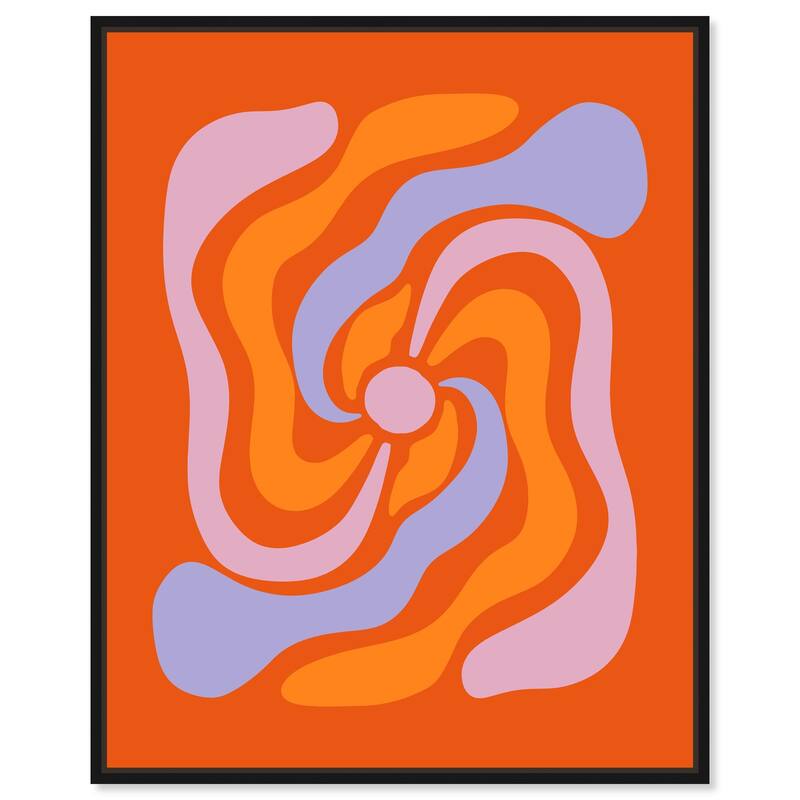 To Paste the Petals Canvas by Art Remedy - 16" x 20" - Black