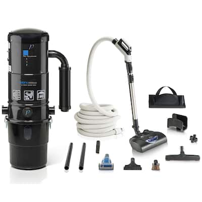 Prolux CV12000 Central Vacuum Cleaner System w Prolux Electric Hose Power Nozzle Kit 25 Year Warranty and HEPA Filtation System