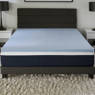 Comfort Tech 2" Mattress Topper Featuring Tranquility Foam