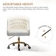 preview thumbnail 89 of 109, Modern Velvet Tufted Office Chair with Gold Metal Base by HULALA HOME