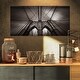 preview thumbnail 6 of 9, Designart "Brooklyn Bridge in NYC USA" Extra Large Cityscape Wall Art on Canvas 32 in. wide x 16 in. high - 1 Panel
