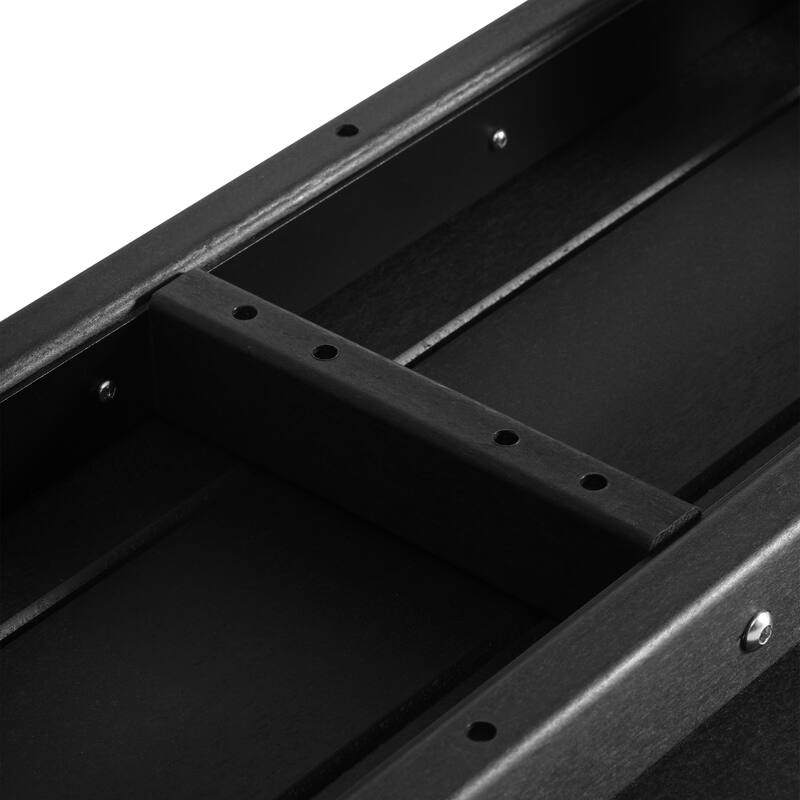 Laguna Hdpe All Weather Outdoor Patio 65" Bench