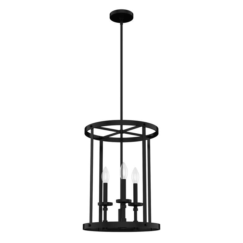 Hunter Briargrove Candle Pendant - Entry/ Foyer - Glam, Modern Farmhouse, Transitional