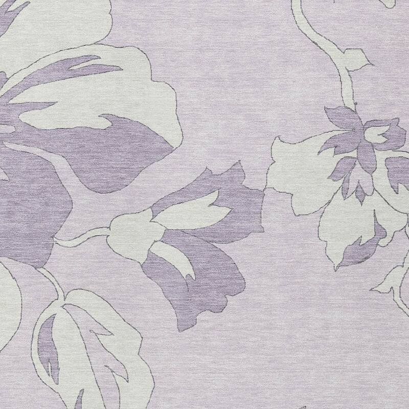 HomeRoots Floral Transitional Rectangle Outdoor Rug
