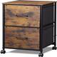 Option Rustic Brown Wood Grain Print