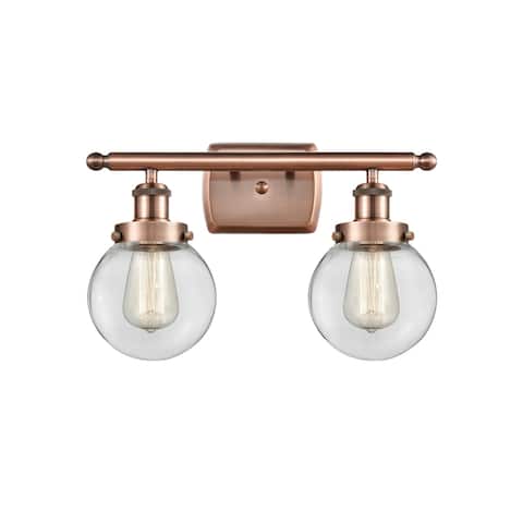 Innovations Lighting Ballston Urban Beacon - 2 Light 16" Bath Vanity Light