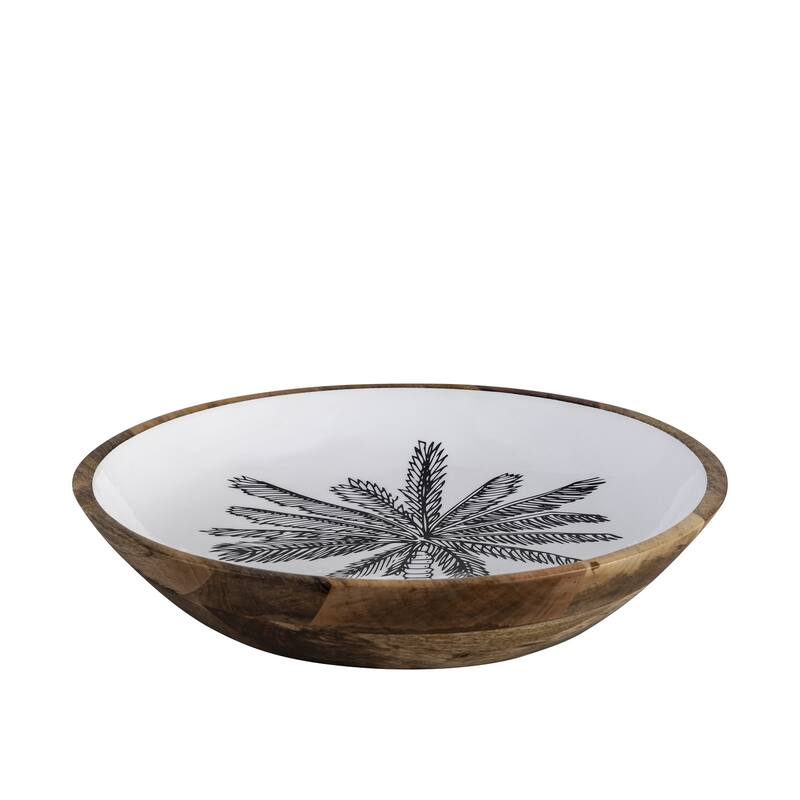 Mango Wood Lg Bowl Natural