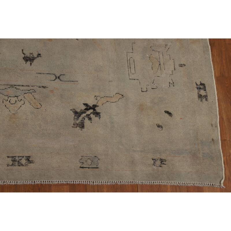 Oushak Oriental Area Rug Handmade Wool Carpet - 8'3"x 11'1"