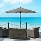preview thumbnail 32 of 81, Holme 9-foot Steel Market Patio Umbrella with Tilt-and-Crank