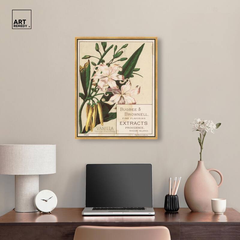 Vanilla Planifolia Canvas by Art Remedy