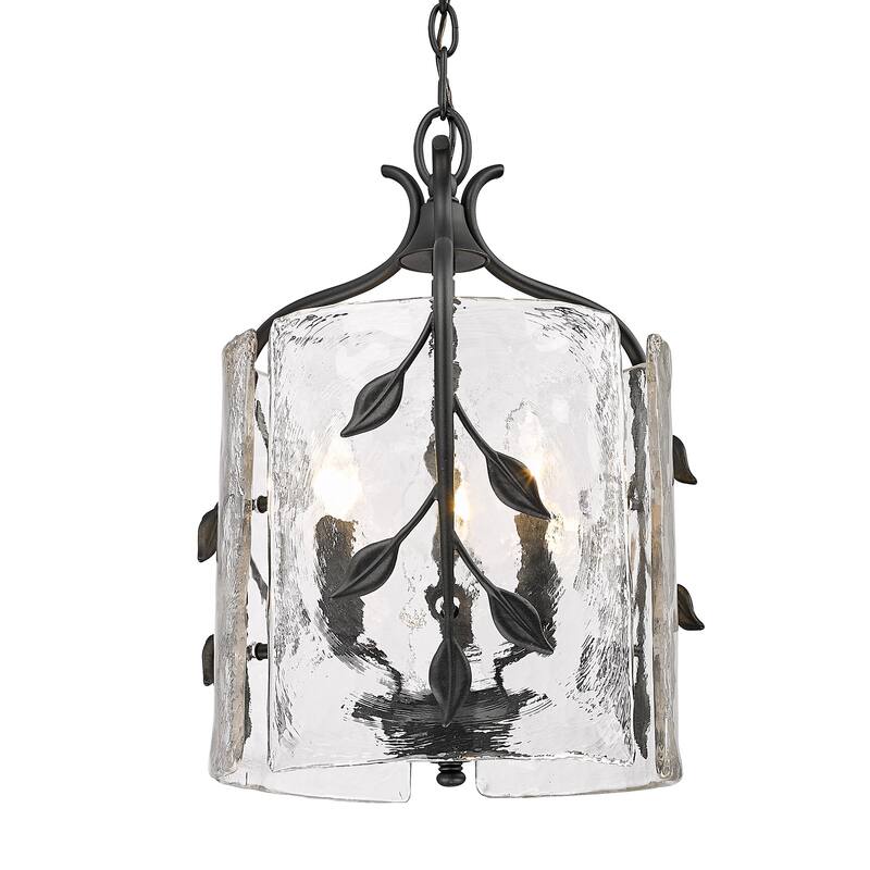 Golden Lighting 3160-3P HWG Calla 3 Light 13" Wide Pendant