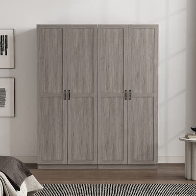 Manhattan Comfort Cornelia Modern Adjustable Shelf Storage Closet 2.0