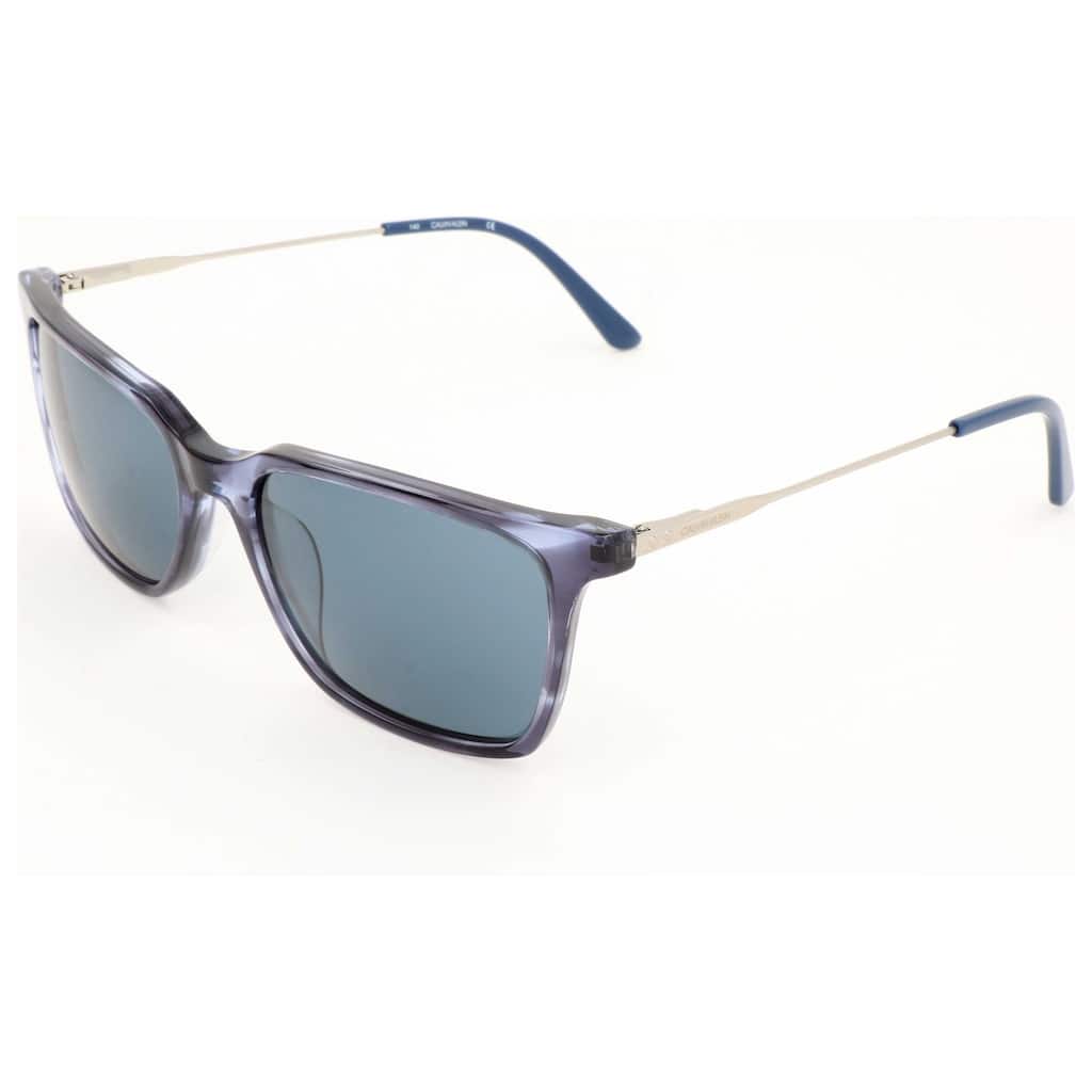 Calvin Klein Man 56mm Blue Havana Sunglasses CK19703S-421-56