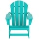 preview thumbnail 82 of 98, Polytrends Laguna Adirondack Eco-Friendly Poly All-weather Outdoor Rocking Chair