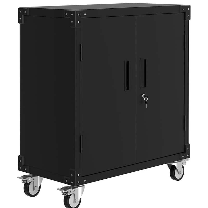 Metal Storage Garage Cabinet Organizer for Warehouse, Office - N/A