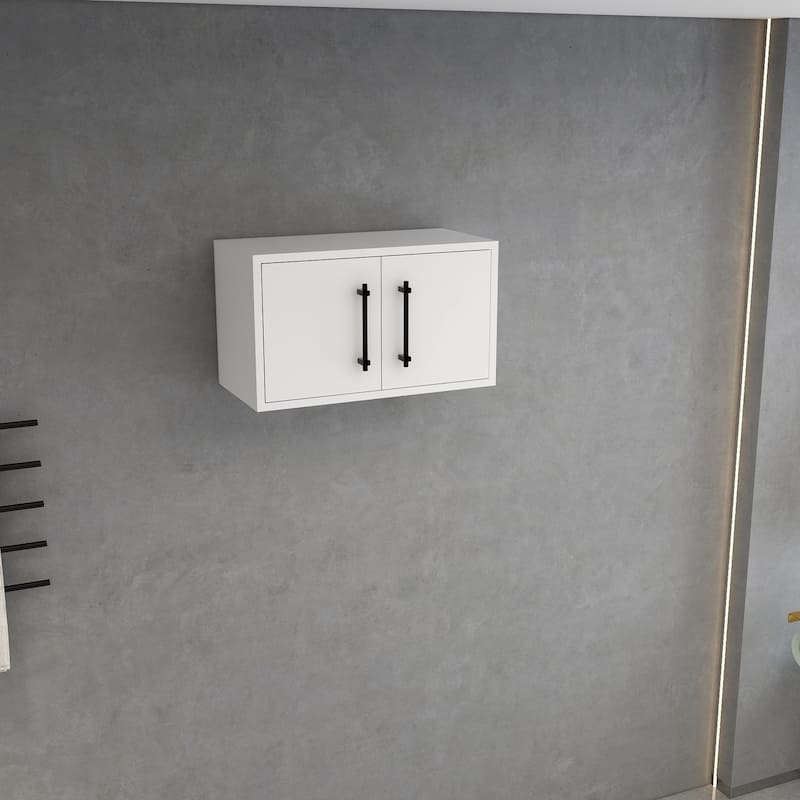 Victoria 24 Inches Floating Top Cabinet with Smart Motion Sensor Light - 23.9