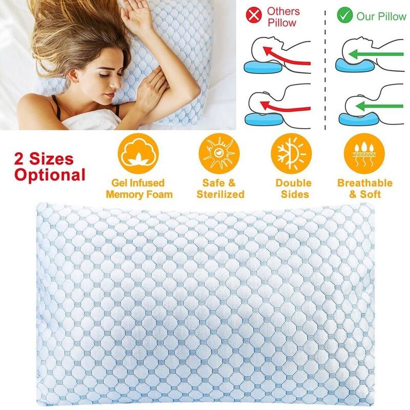 Cooling Gel Infused Memory Foam Pillows Bed Bath & Beyond 40151039
