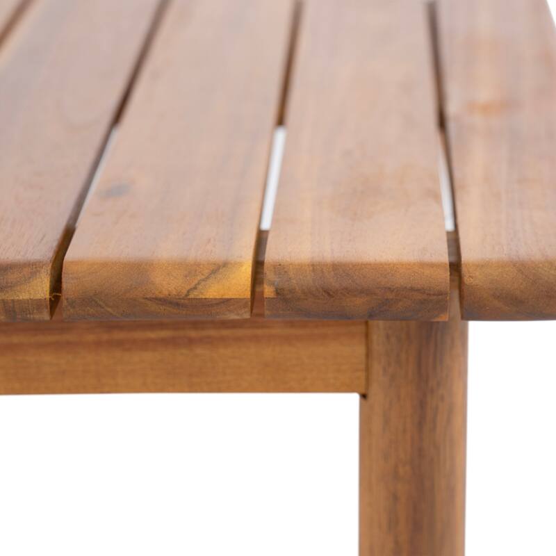 Christopher Knight Home - Canape Modern Outdoor Acacia Wood Coffee Table with Slatted Top