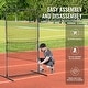 preview thumbnail 34 of 33, Screen Baseball for Batting Cage Heavy Duty Pitching Net for Pitchers Protection