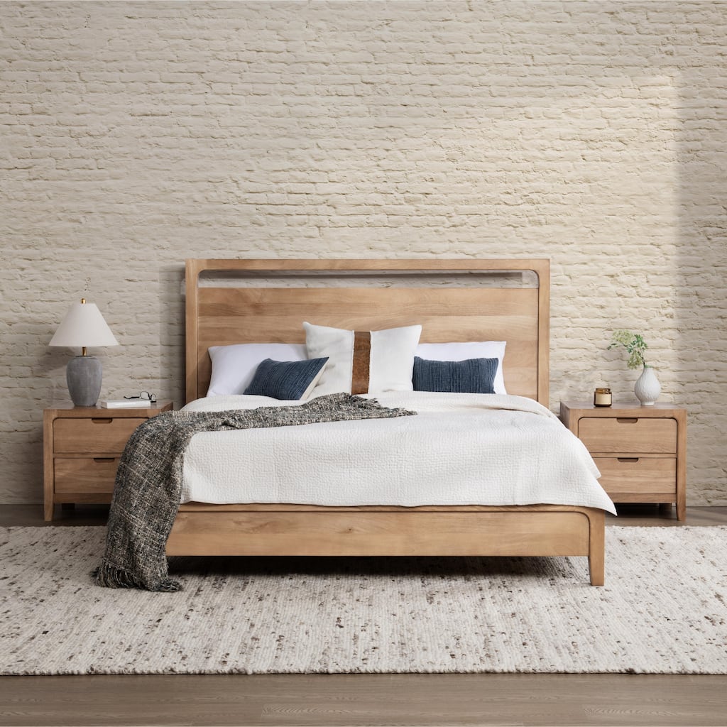 Classic Home Laguna Mango Wood Platform Bed