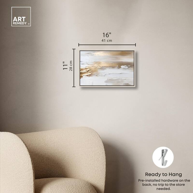 Soothing Waves Canvas by Art Remedy