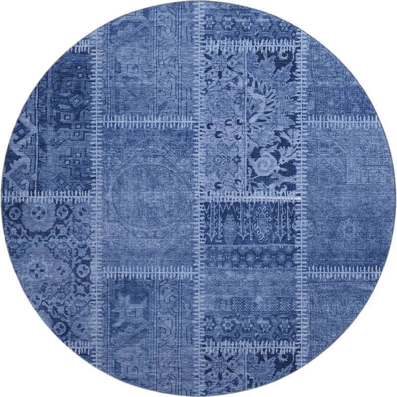 Premium Washable Super Soft Vintage Patchwork Mayfield Rug