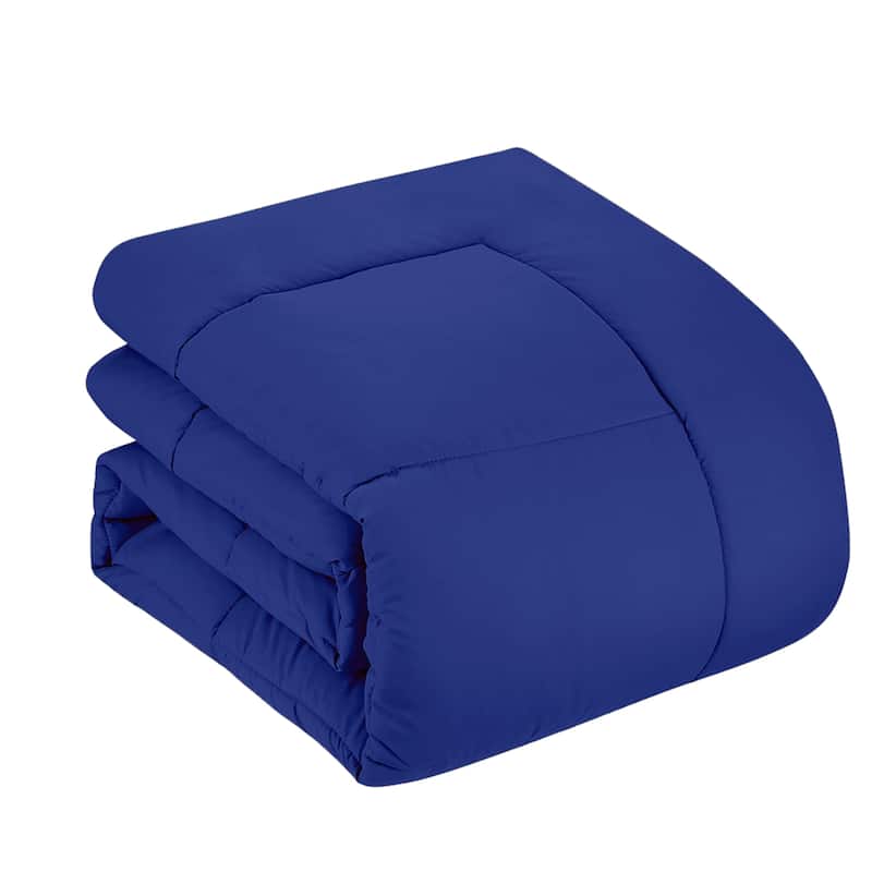 Sweet Home Collection Luxury Solid Bed-In-a-Bag with Sheet Set