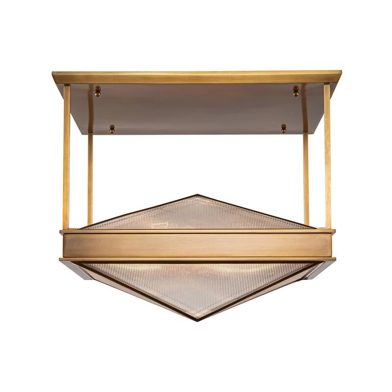 Alora Lighting SF332919 Cairo 4 Light 19" Wide Semi-flush Ceiling