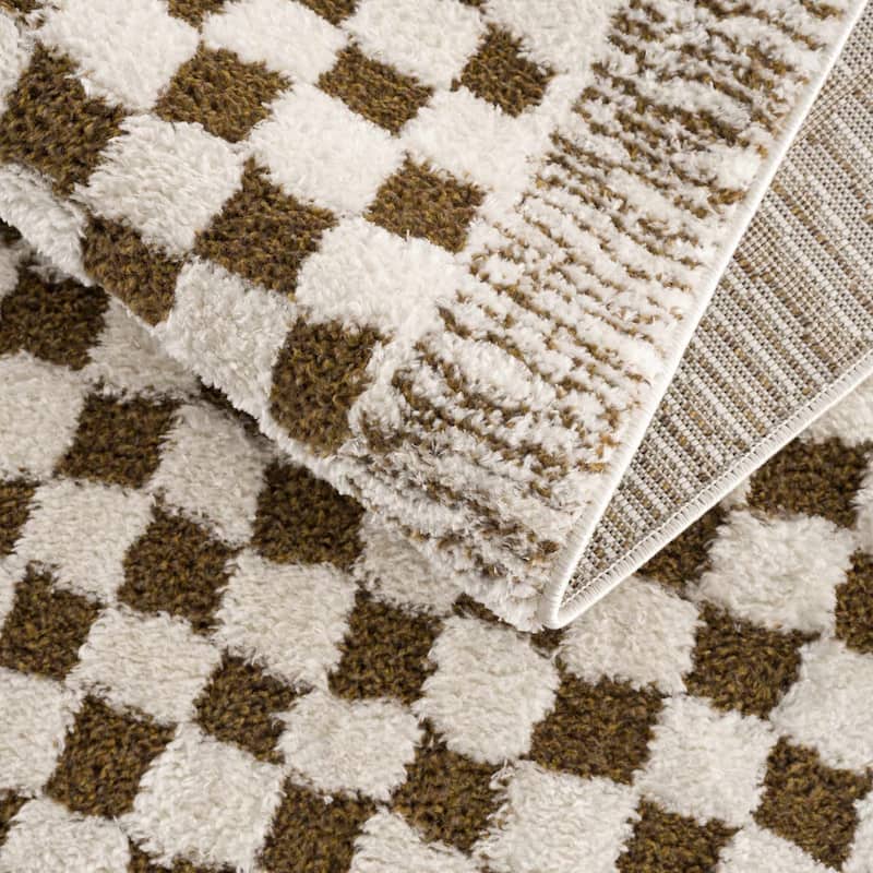 Hauteloom Leryn Hallway, Kitchen Runner Rug - High Pile - Off White - 2'8" x 7'3"