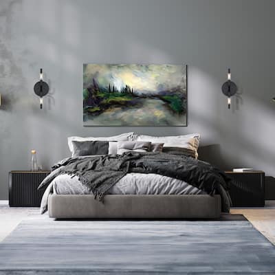 Skye 6.25 in. 2-Light Matte Black Wall Sconce Light for Bathrooms