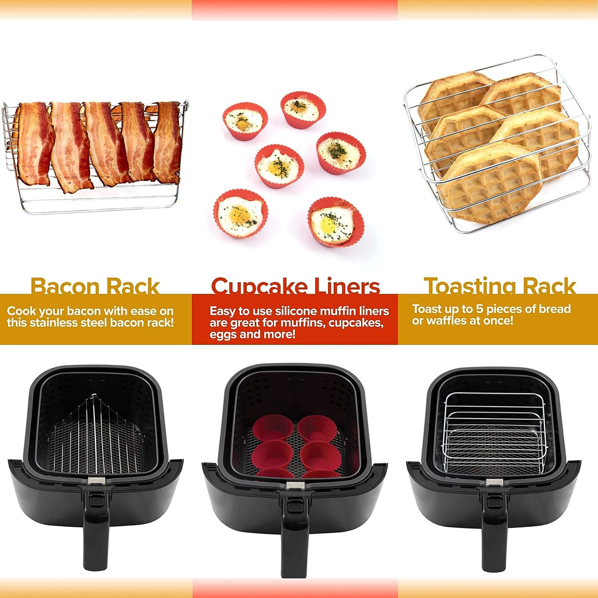 NuWave 6 Qt. Air Fryer Breakfast Kit Bed Bath Beyond 39676837