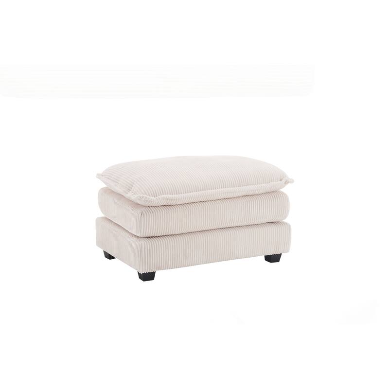 2-seats Sofa With 2 Back Pillows