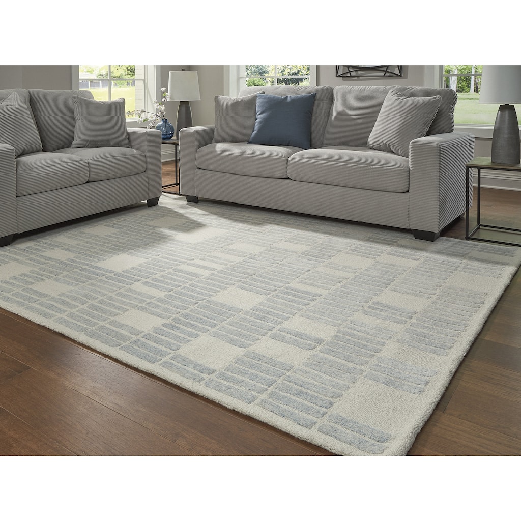 Signature Design by Ashley Dylanton Beige/Blue Area Rug