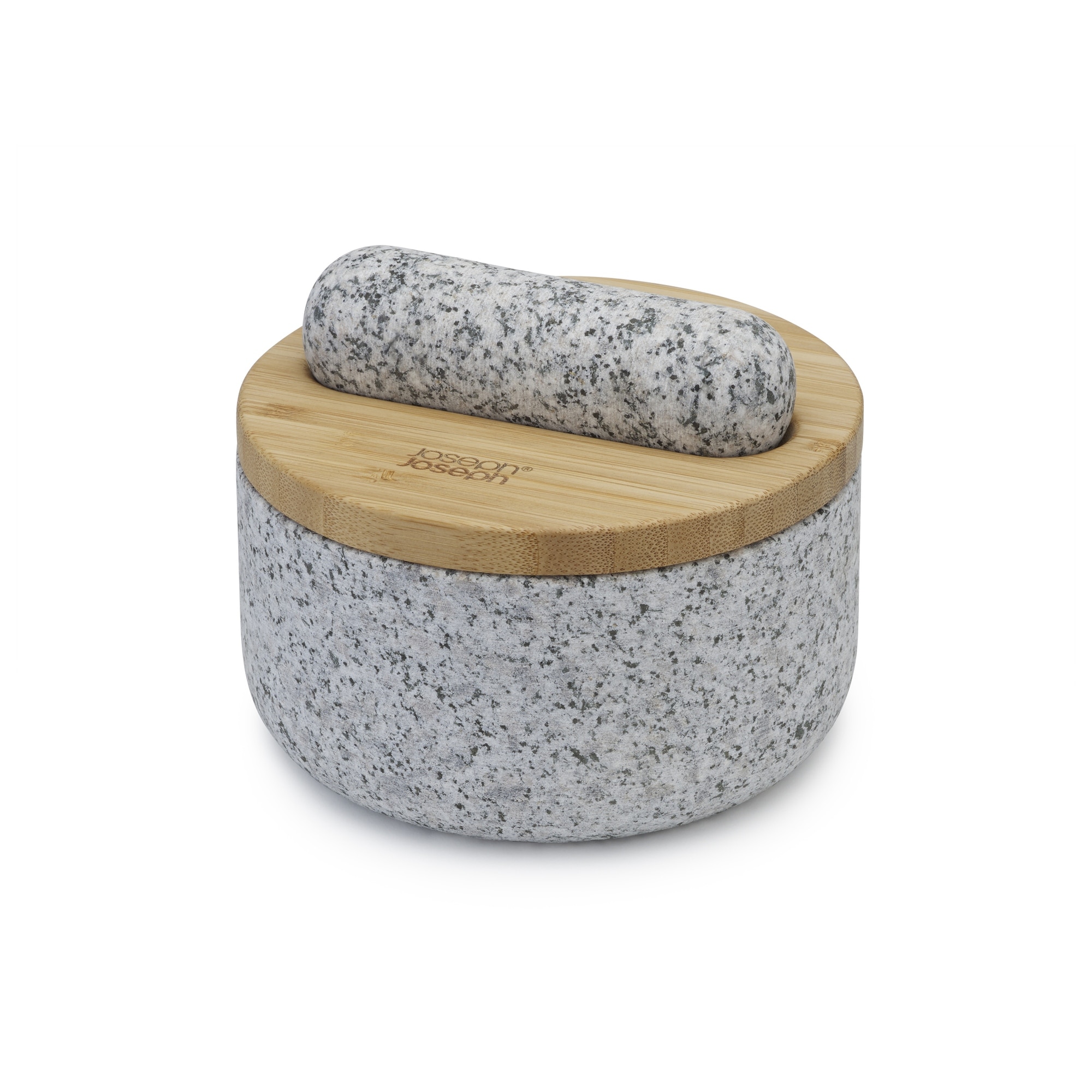 Joseph Joseph Dash Pestle & Mortar with Bamboo Lid