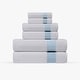 preview thumbnail 4 of 2, Pera 6 pcs Turkish Towels Set Seaglass