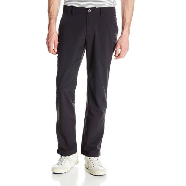 Shop Under Armour Black Mens Size 32x32 Match Play Straight Leg