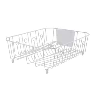rubbermaid 6032 ar wht dish drainer white wire large