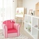preview thumbnail 2 of 8, Costway Kids Cute Pink Bow Sofa Children Couch Toddler Upholstered - See Details