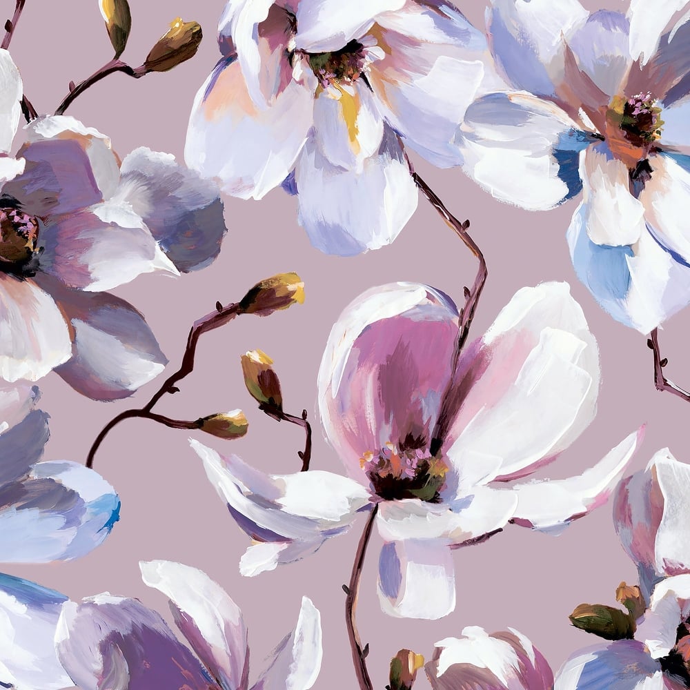 Galerie Wallcoverings Flora Cherry Blossoms Vinyl on Non-woven Matte Wallpaper Roll