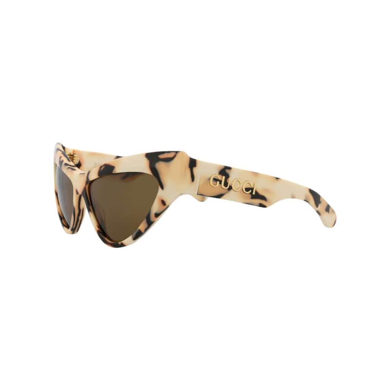 Gucci Cat Eye-Frame Recycled Acetate Sunglasses