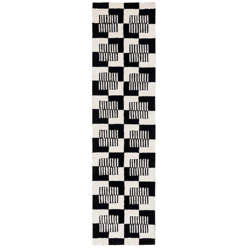 SAFAVIEH Handmade Metro Youko French Country Wool Rug