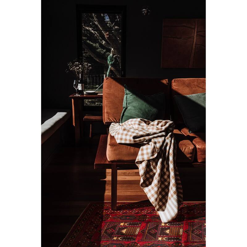 ECARPETGALLERY Hand-knotted Baluch Red Wool Rug - 3'3 x 6'4