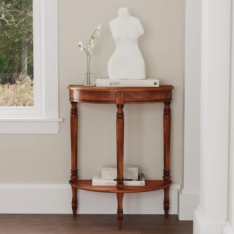 Bellini Demilune 24" Console Table