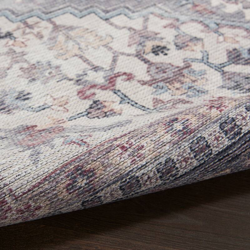 57 Grand by Nicole Curtis Vintage Medallion Machine Washable Area Rug