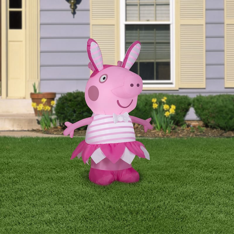 Airblown Peppa Pig in Easter Outfit - SM